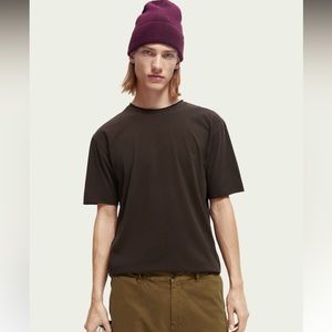 Scotch & Soda Men’s Black Tee Organic